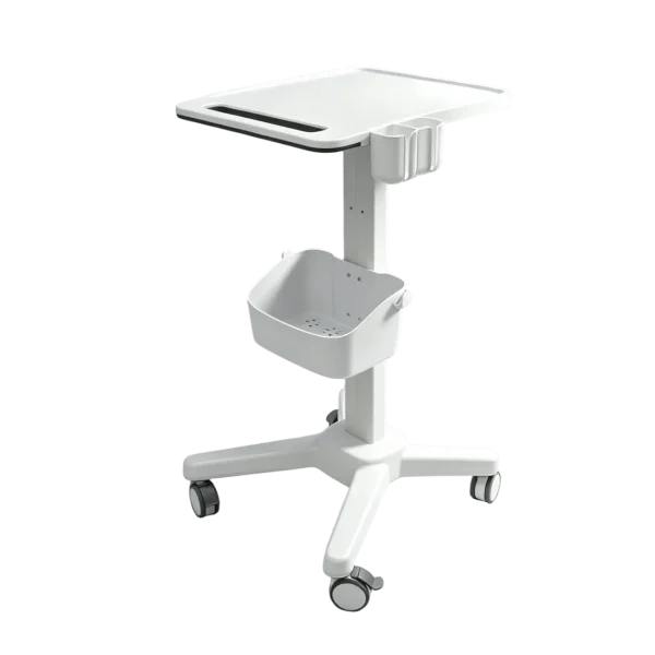 Mobile ultrasound trolley designed for ultrasound machines in hospitals and clinics by Fulightmed